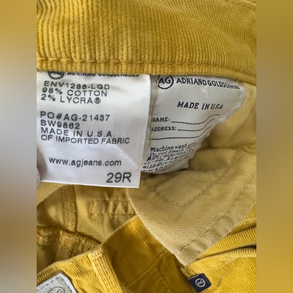 ADRIANO GOLDSCHMIED  Women's Yellow Jeans 💛✨ - Picture 10 of 13